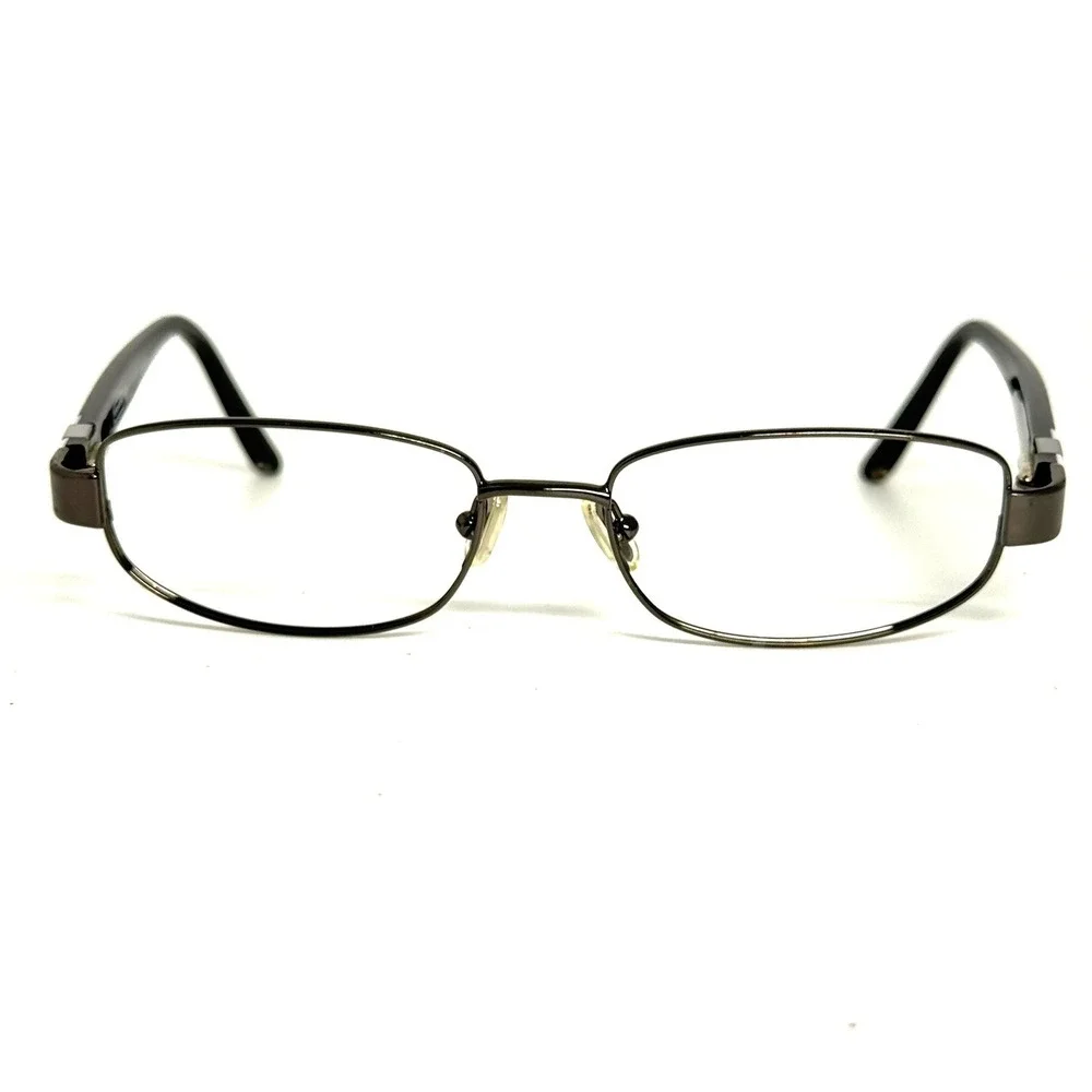 Coach Hope 213 Eyeglasses Dark Gunmetal Oval Frame 51-16-135 H6553